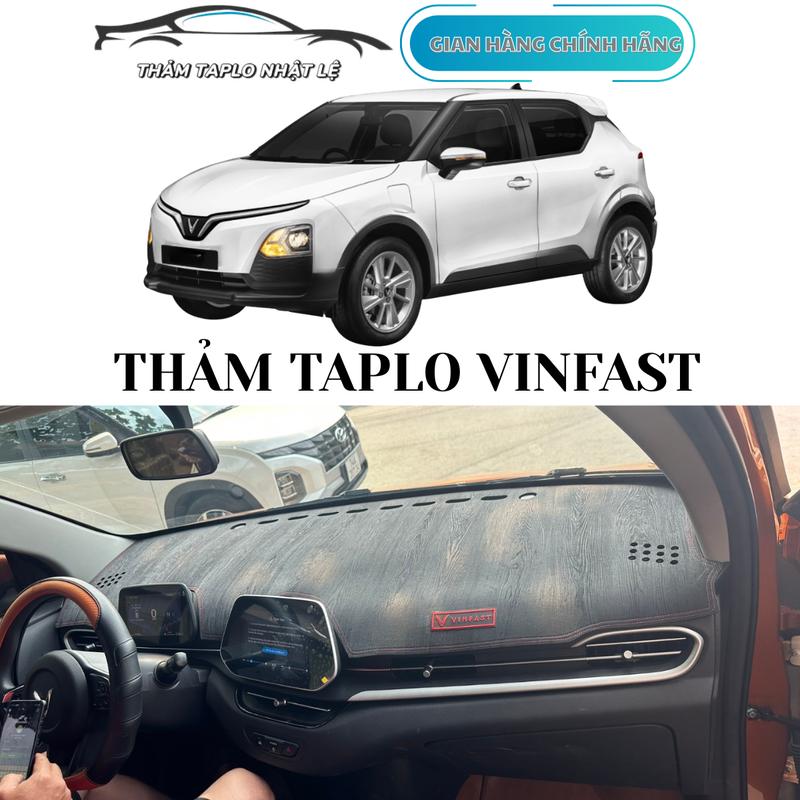 VINFAST Thảm taplo VINFAST XE ĐIỆN vfe34-vf8-vf9-vf5-vf6-vf7-vf3-Limogreen Cacbon Nội Thất
