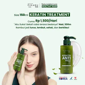 [LIMITED OFFER] PIKARU Keratin Treatment Anti Frizz