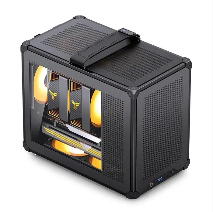 JONSBO C6 MAX MATX ITX Type C Gaming PC Case