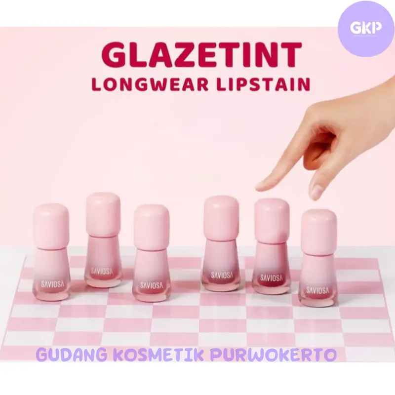 Saviosa Glaze Tint Longwear Lip Stain - Glossy Finish - Lipstick 1