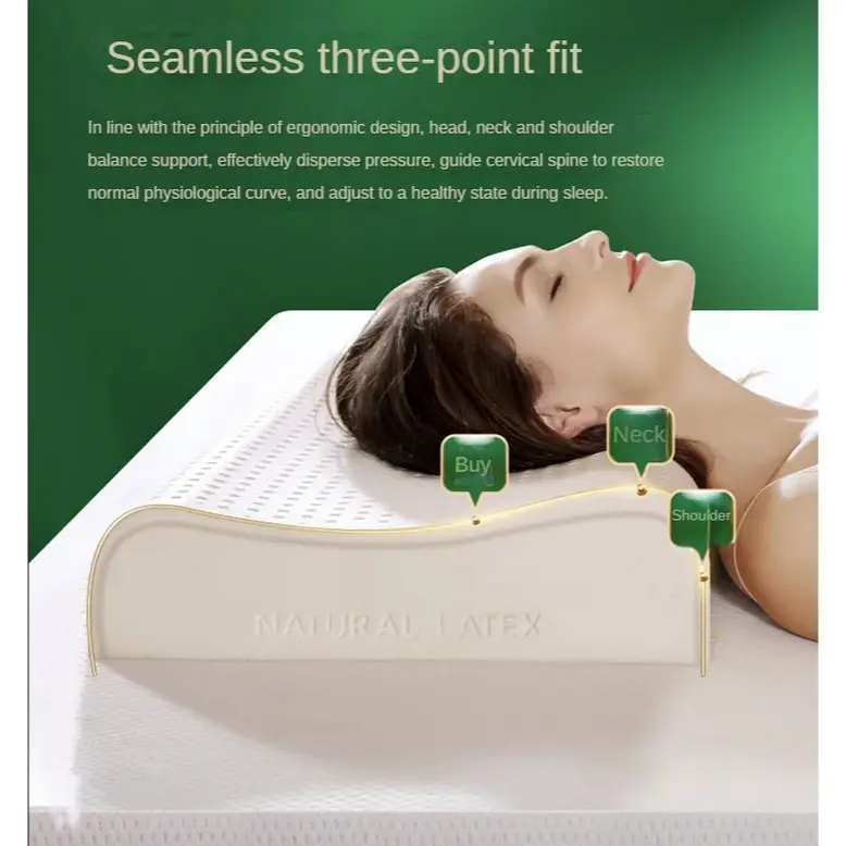 Bantal Leher Bantal Tidur Bantal Pillow Bantal Latex / Bantal Memory Foam Bantal Terapi Leher Dewasa