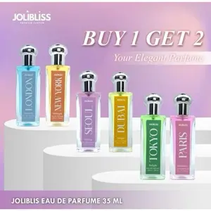 ￼Beli 1 Dapat 1 City Scent by Jolibliss Parfum Aroma Fresh Elegant Mewah Eau De Parfume 35ml Aroma Wanita Tahan Lama