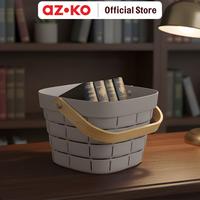 Gambar AZKO Stora 24.4X23.6X16.4 cm Keranjang Penyimpanan Dengan Handle Tempat Penyimpanan Organizer Box Kotak Penyimpanan Keranjang Serbaguna - Biru dari AZKO ID Kota Administrasi Jakarta Pusat 1 Tokopedia