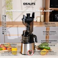 Gambar IDEALIFE Electric Slow Juicer IL201SJB Pemeras Buah & Sayur Listrik ( 0.5 Liter ) IL-201SJB dari Sajun Electronic Kota Administrasi Jakarta Utara 3 Tokopedia