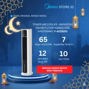 Toshiba F-AEZ80/60ID Air Cooler 7.0/5.0 Liter – Remote Control – Timer Hingga 10 Jam