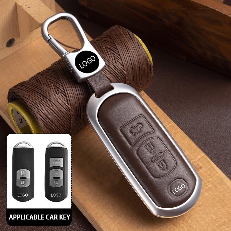 Ốp Bảo Vệ Khóa Xe For Mazda brand 2 3 5 6 CX3 CX4 CX5 CX7 CX8 CX9 Bọc Chìa Khoá Móc Khoá khoá