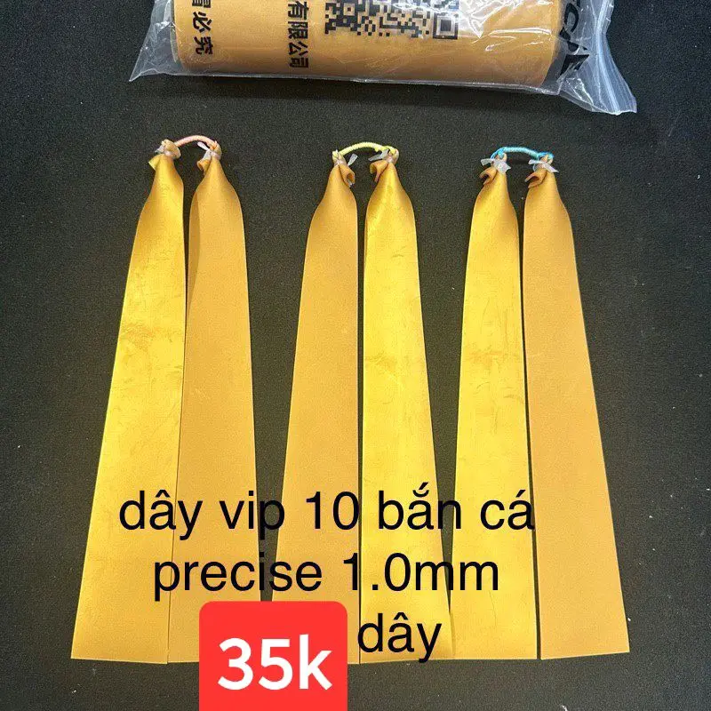 1 dây vip chơi bi pre độ dày 1ly và 2 ly, dài 22cm, và phụ kiện ..... 1