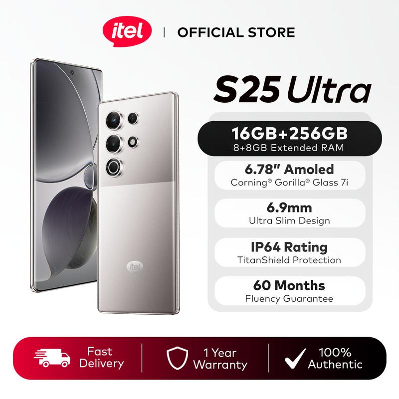 itel S25 Ultra 8GB+256GB 5000mAh 6.78