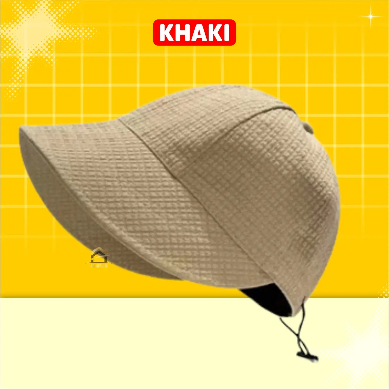 Topi Korea Khaki