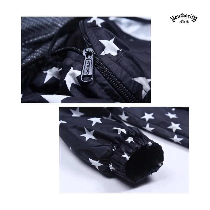 Youthority Jaket Wind Breaker Anti Air Premium untuk Pria dan Wanita - Casual Parasut 5