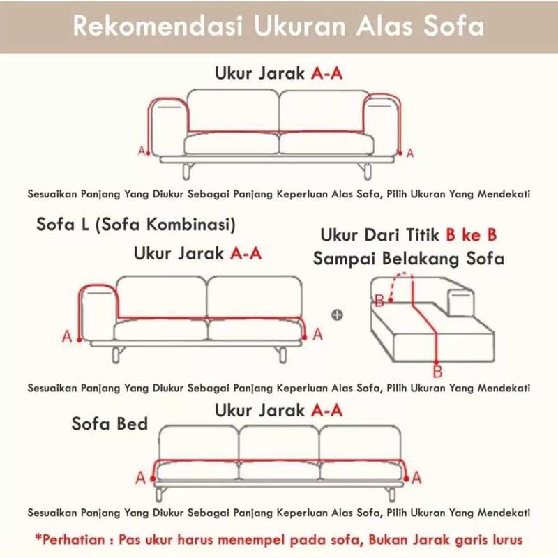 Selimut penutup sofa / Handuk sofa blanket / Anti debu / Cover sofa selimut 6