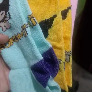 PAKET 6 PASANG KAOS KAKI MOTIF ANAK TK SD
