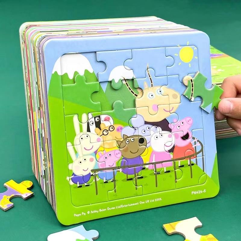 Đồ Chơi Bộ Ghép Hình Heo Peppa, Chính Hãng, Dành Cho Trẻ Em, Trò Chơi Cảnh Ghép Hình Cảnh, Đồ Chơi Giáo Dục, Quà Tặng Trẻ Em 2