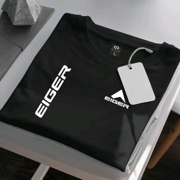 COD.!! Kaos Distro Tshirt Premium Lengan Pendek Cotton 30s 1988 Kirka Putih Pria Wanita Baju Oblong Dewasa Unisex Combed Terbaru