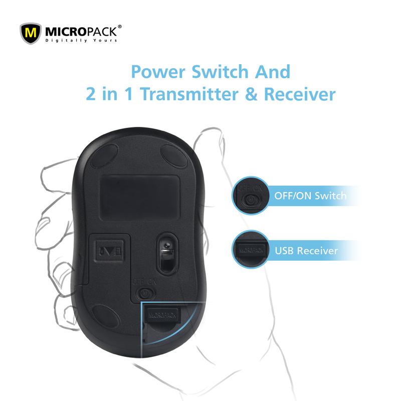 Product Introduction of Slim Wireless Mouse and Keyboard Combo KM-218W 12