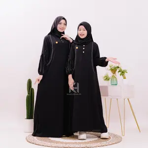 Ariani Gamis Couple Ibu Anak Perempuan Mewah Ariani Dress Bahan Anti UV baju kondangan wanita kekinian