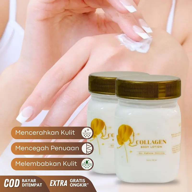 Collagen Hand Cream Paket 1 PCS - Lotion Anti Penuaan Kulit - Lotion Kulit Kering - Lotion Pencerah Kulit 1