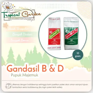 Pupuk Gandasil D & B Pupuk Daun Pupuk Buah Kemasan 10 gram COD