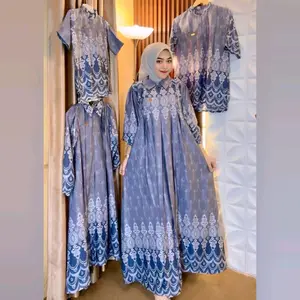 ALESHA FAMILY SET RAYA SERIES SILK PRWMIUM SARIMBIT 2025