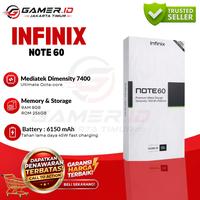 Gambar Infinix NOTE 60 5G [8GB/256GB] Mediatek Dimensity 7400 Ultimate 6150mAh 45W Fast Charging 6.78" AMOLED Android 16 Garansi 1 Tahun - FIZZ BLUE, Phone Only, Special Price dari GAMER ID JAKARTA TIMUR Kota Administrasi Jakarta Timur 1 Tokopedia