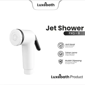 LUXEBATH Jet Shower WC FXQ-10 Bidet Spray Toilet Semprotan Kloset Plastik PVC Anti Karat Tahan Lama Mudah Dipasang