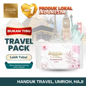 MINAIER Facial Towel Handuk Sekali Pakai Travelling Friendly Keluarga Anak-anak Higienis Praktis Ecofriendly