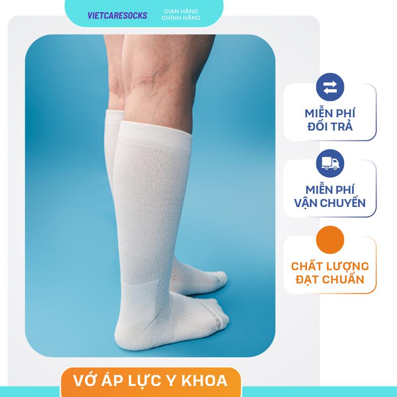 Tất suy giãn tĩnh mạch ở chân cấp độ 1 2 - VIETCARESOCKS - Tất nén y khoa hỗ…
