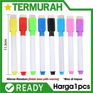 Spidol ANAK KECIL wipe clean papan tulis Mini penghapus whiteboard