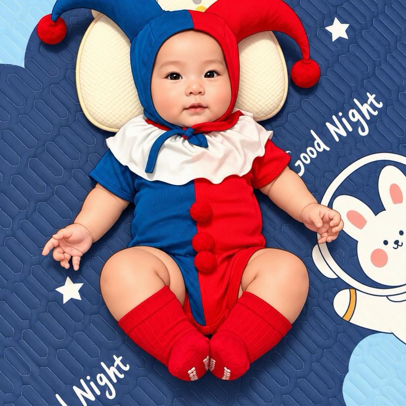 Bodysuit Chú Hề cho bé 3 kg -15 Kg Hena Baby