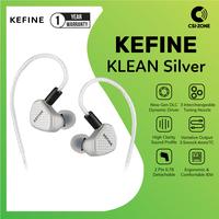 Gambar KEFINE Klean SV Silver Edition 10mm DLC Diaphragm Dynamic Driver In Ear Monitor Earphone - No Mic 3.5mm dari CSI-ZONE Kota Administrasi Jakarta Pusat 1 Tokopedia