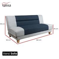 Gambar Sofabed Vodka Sofabed Minimalis Modern By Vassa dari Vassa Sofa & Home Kab. Bogor 5 Tokopedia
