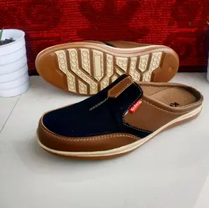 Promo cuci gudang / Sepatu pria / sepatu slop / selop / slop pria kekinian Shoes