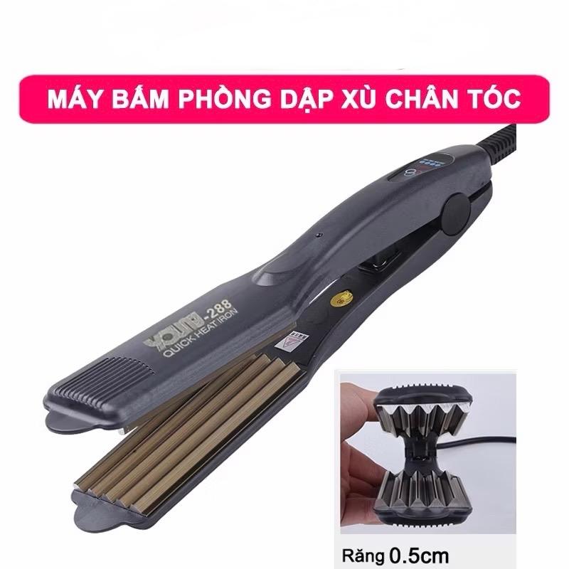 Máy Dập Phồng Chân Tóc YONG-288 Bản Mới Chất Liệu Cao Cấp