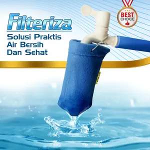 Saringan Air Keran Filter Air Keran Fiterisasi Penjernih Air Keruh Kuning Berlumut Karbon - Filteriza Beta