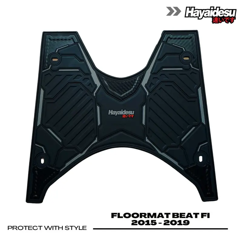 Hayaidesu Beat FI 2015-2019 Karpet Motor Floor Mat - Premium Quality 4
