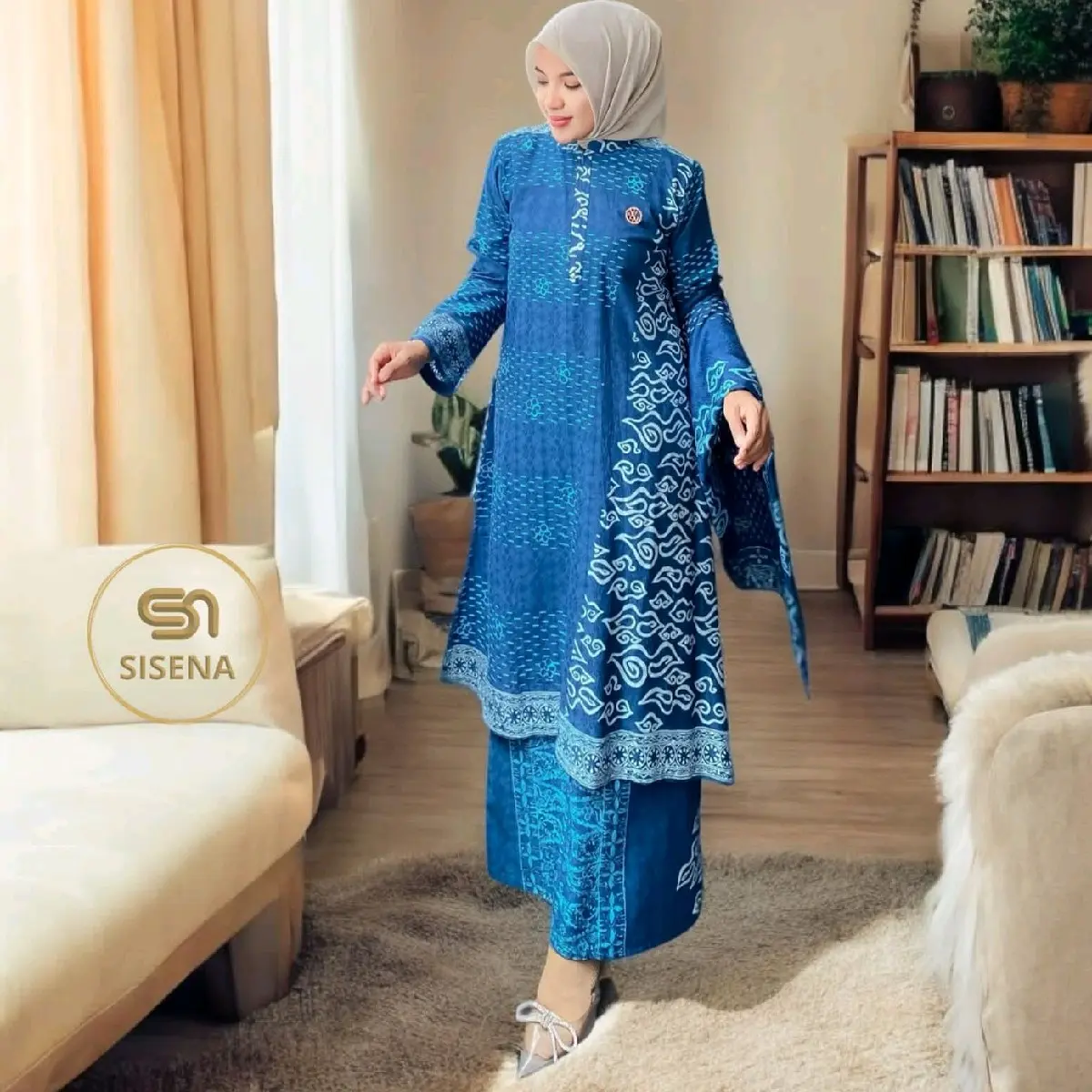 Ezelia Set Batik 3in1 Sutra tenun