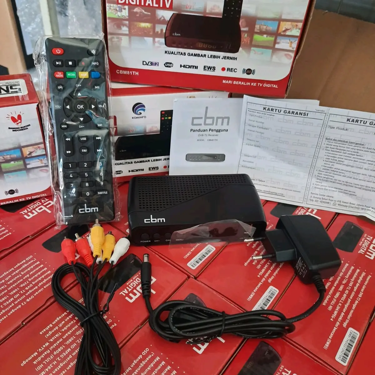 PROMO*STB CBM81TH SNI CHIPSET ALI ADAPTOR LUAR SINYAL PEKA Garansi Pabrik