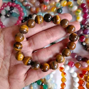 gelang tiger eye natural 10mm