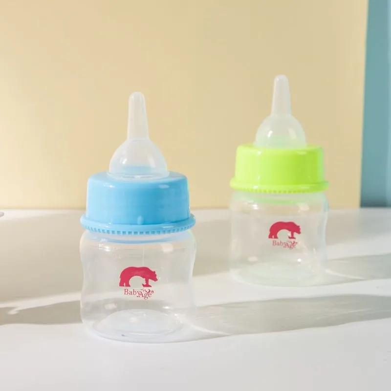 Pet small bottle pet feeder kitten feeding water newborn puppy animal bottle 60ml 3