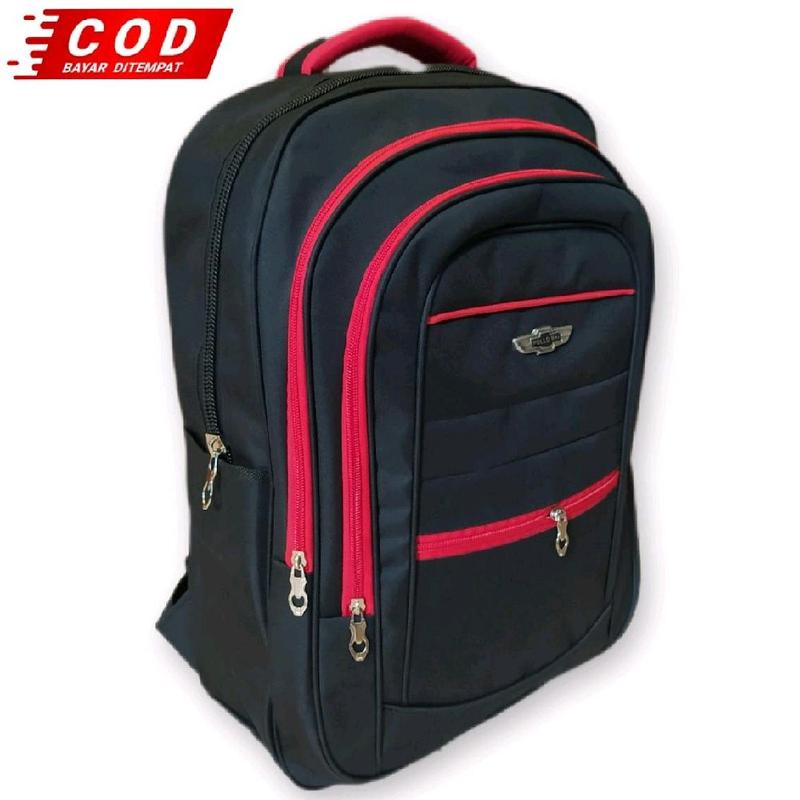 Tas Ransel Pria Model PoloMuat Laptop hingga 14 inch - Tas Sekolah ...