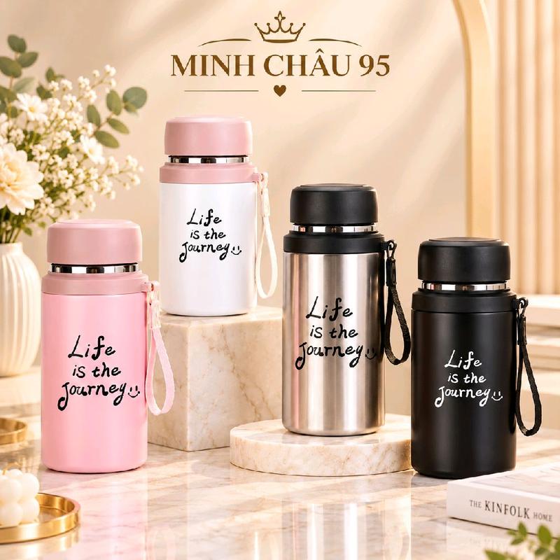 Bình giữ nhiệt the life giữ nhiệt 8-12h , chất liệu SUS316 2 lớp giữ nhiệt lâu.