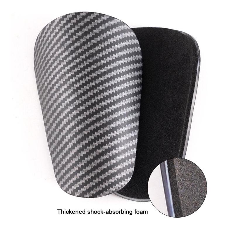 Product Introduction of 1 Pair Mini Football Shin Pad Lightweight Soccer Training Wear-resistant Board Shock Leg Shank O1F4 24