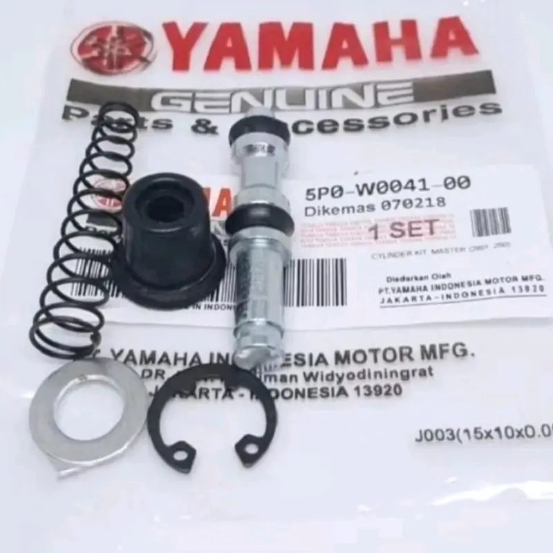 GRosir isi (10) master rem kit (5PO) motor yamaha mio / mio j / mio m3 /  fino / jupiter / vega r / vixion / rx king new / byson Motorcycle 2