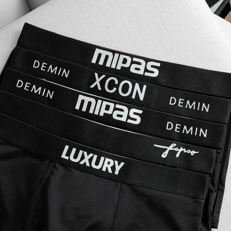 Combo 5 Quần Sịp Boxer nam full đen, Quần Xì nam cao cấp thun lạnh co dãn 4 chiều thấm hút mồ hôi tốt phù hợp với vận đồng nhiều T118 (che tên sản phẩm khi giao hàng) Quần Lót Nam 7