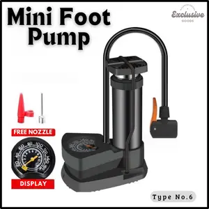 [XGoods] Pompa Multi-Fungsi/Dapat Digunakan Untuk Pompa Sepeda/Mobil /Bola Pompa Portabel/Pompa Tekanan Tinggi