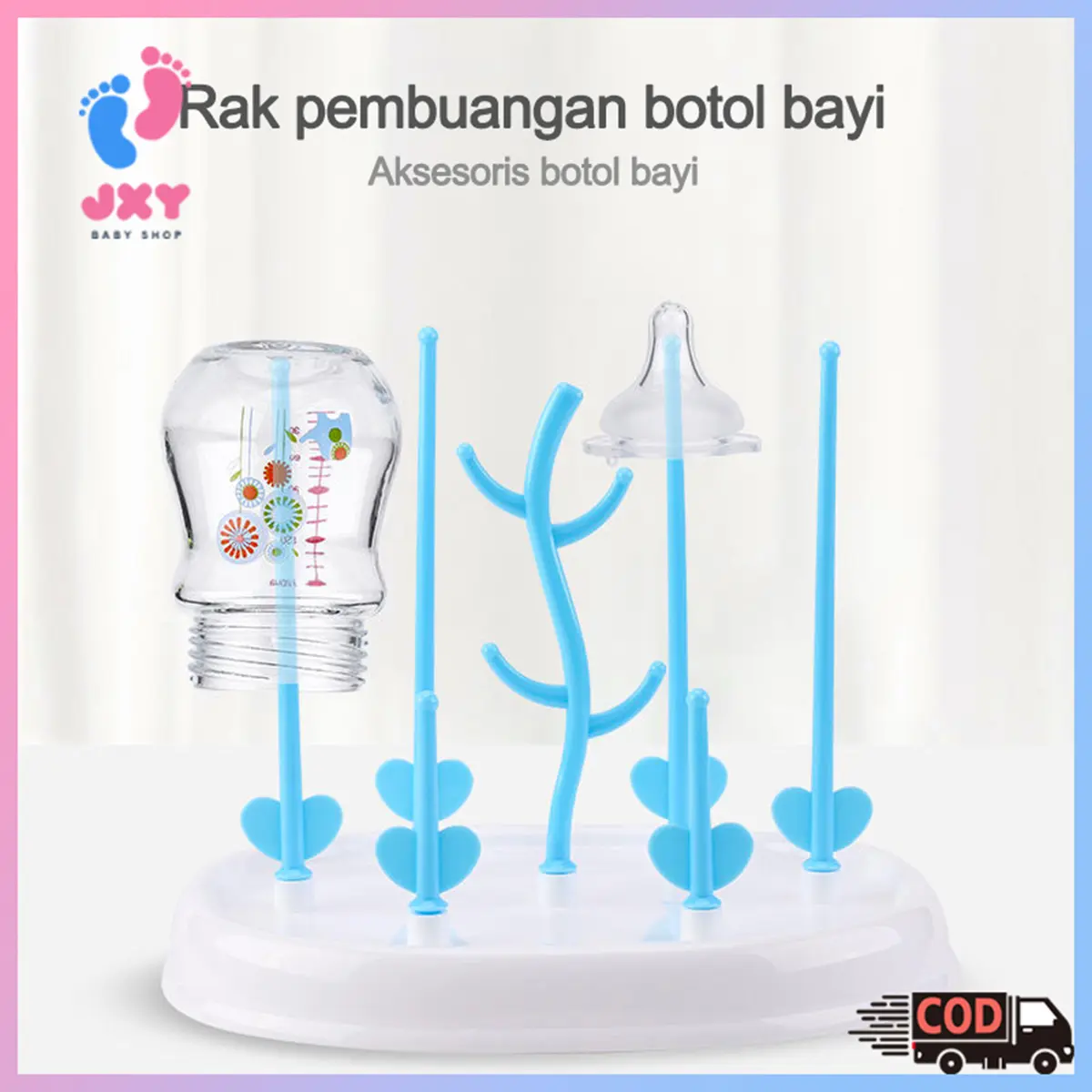 Rak botol susu bayi/Drying Rack Rak Pengering Botol/Rak pengering botol susu bayi  L63