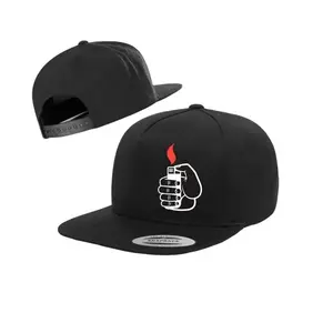 Topi Pria Rope Hat Skena Outfit Snapback Warna Hitam Bahan Denim  Dewasa