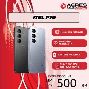 Itel P70 4G 4/128 Garansi Resmi Itel Indonesia