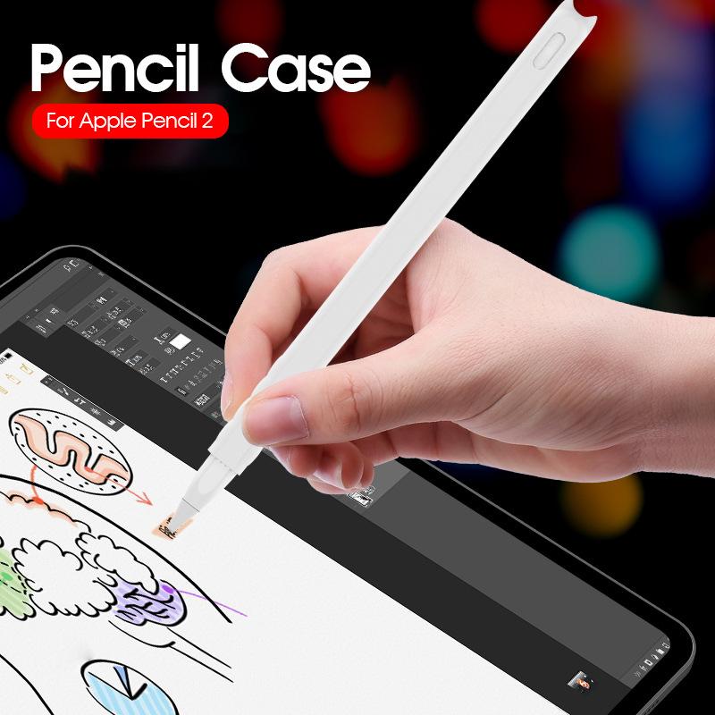 Product Introduction of Compatible for apple pencil case 2 gen non-slip case cover soft silicone Protective Case 27