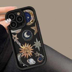 Funda para celular con patrón de corazón, funda protectora anticaídas, cubierta para móvil completamente protectora y a prueba de golpes para iPhone 11 12 13 14 15 Pro Max, Casing